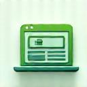 Abstract icon representing a customizable dashboard or settings